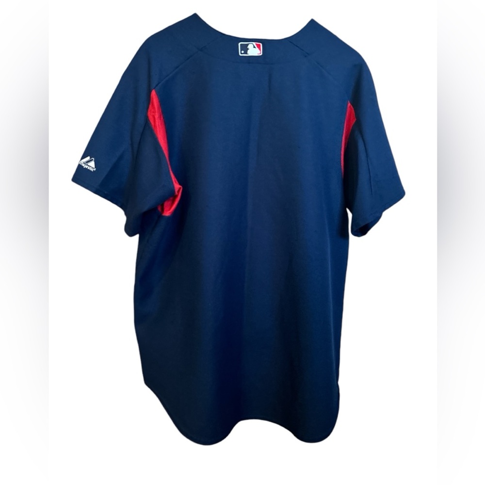 Majestic Authentic Collection Atlanta Braves Stitched Jersey Mens Size XL READ - Picture 2 of 5